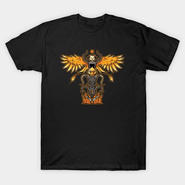 Summon Totem T-Shirt by LetterQ